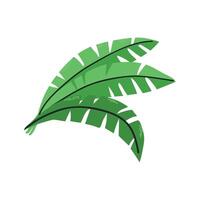 Jungle leaves icon clipart avatar logotype isolated illustration vector