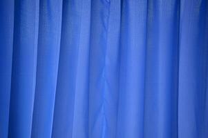 blue curtain background, texture photo