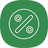 Divide Line Curve Icon Design vector