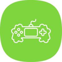 Game Line Curve Icon Design vector