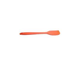 isolated image of pink spatula. shot from the side photo