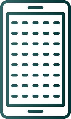 E Learning Line Gradient Icon