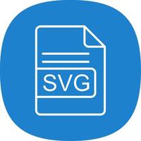 SVG File Format Line Curve Icon Design vector