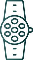 Apps Line Gradient Icon vector