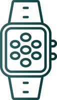 Apps Line Gradient Icon vector