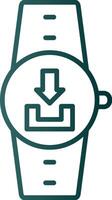 Download Line Gradient Icon vector
