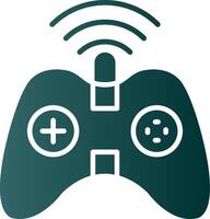 Gaming Glyph Gradient Icon vector