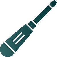 Screwdriver Glyph Gradient Icon vector