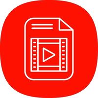 File Line Curve Icon Design vector