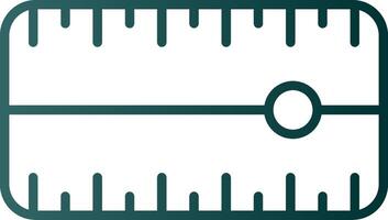 Dial Line Gradient Icon vector