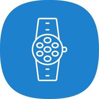 Apps Line Curve Icon Design vector