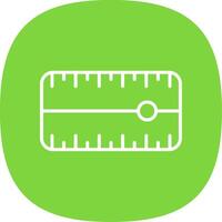 Dial Line Curve Icon Design vector