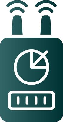 Device Glyph Gradient Icon