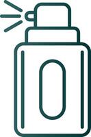 Deodorant Line Gradient Icon vector