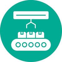 Product Multi Color Circle Icon vector