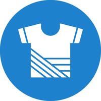 Shirt Multi Color Circle Icon vector