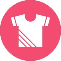 Shirt Multi Color Circle Icon vector