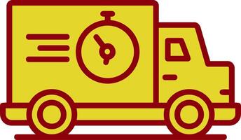 Fast Delivery Vintage Icon Design vector