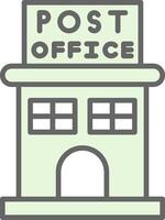 Post Office Fillay Icon Design vector