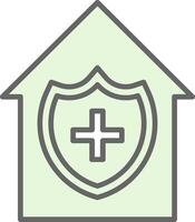 House Fillay Icon Design vector