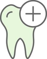 Dentist Fillay Icon Design vector