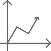 Chart Fillay Icon Design vector