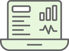 Dashboard Fillay Icon Design vector