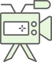 Camera Fillay Icon Design vector