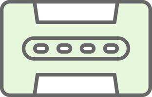 Cassette Fillay Icon Design vector