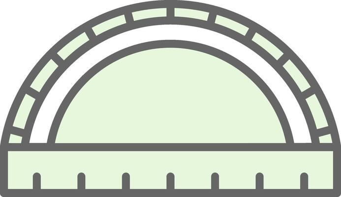 Ruler Fillay Icon Design