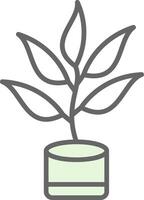 Thyme Fillay Icon Design vector