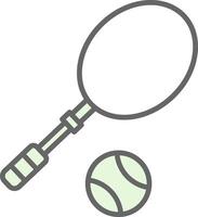 Tennis Fillay Icon Design vector