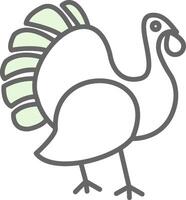 Turkey Fillay Icon Design vector