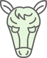 Horse Fillay Icon Design vector