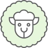 Sheep Fillay Icon Design vector