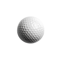 Golf ball on isolated background png