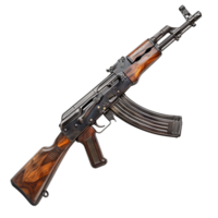 aka 47 rifle on isolated background png