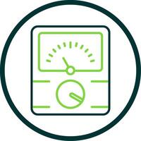 Dial Line Circle Icon Design vector