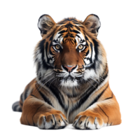 Tiger auf transparent Hintergrund png