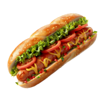 hot dog on isolated background png