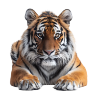 Tigre en transparente antecedentes png