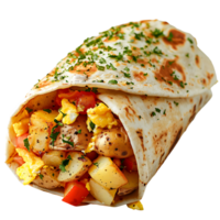 Shawarma on transparent Background png