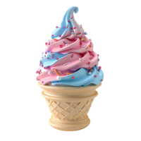 helado cono en transparente antecedentes png