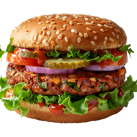 hamburger su trasparente sfondo png