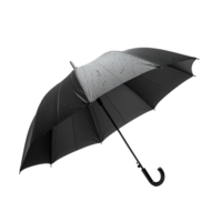 noir parapluie sur transparent Contexte png