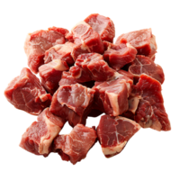 cru carne em transparente fundo png