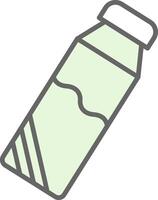 Bottle Fillay Icon Design vector