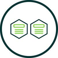 Infographic Elements Line Circle Icon Design vector