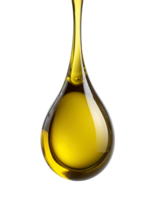 Illustration of small olive oil drop png