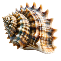 Illustration of beautiful seashell png